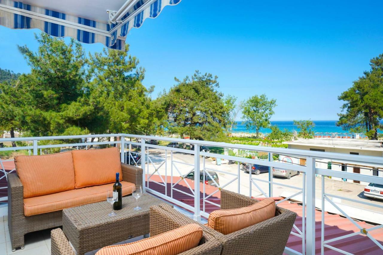 L&K Apartment Golden Beach Khrysi Ammoudia Eksteriør bilde
